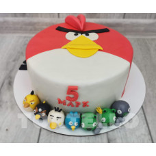 Торт Angry birds (Злые птицы) 