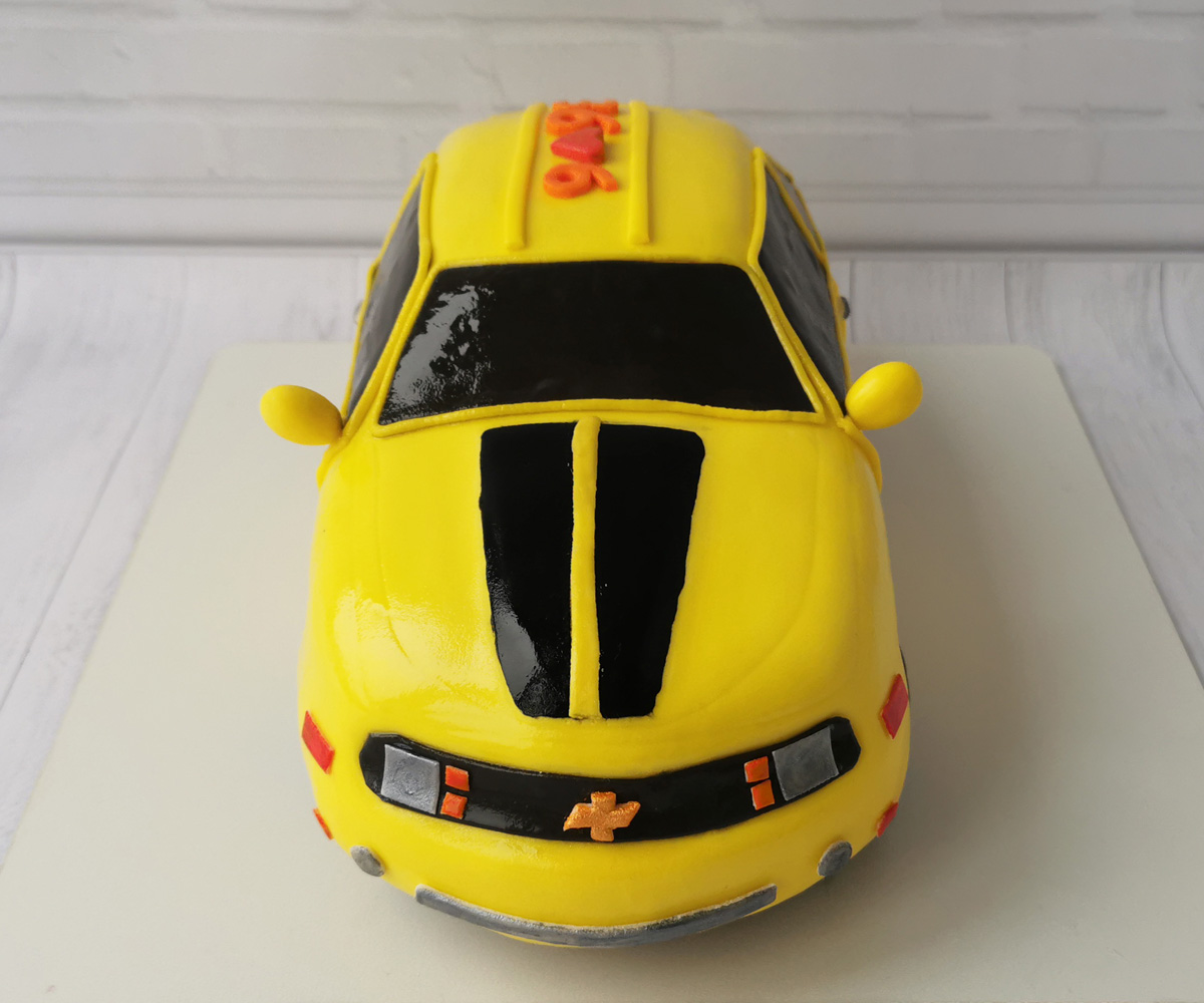 Торт машина Chevrolet Camaro