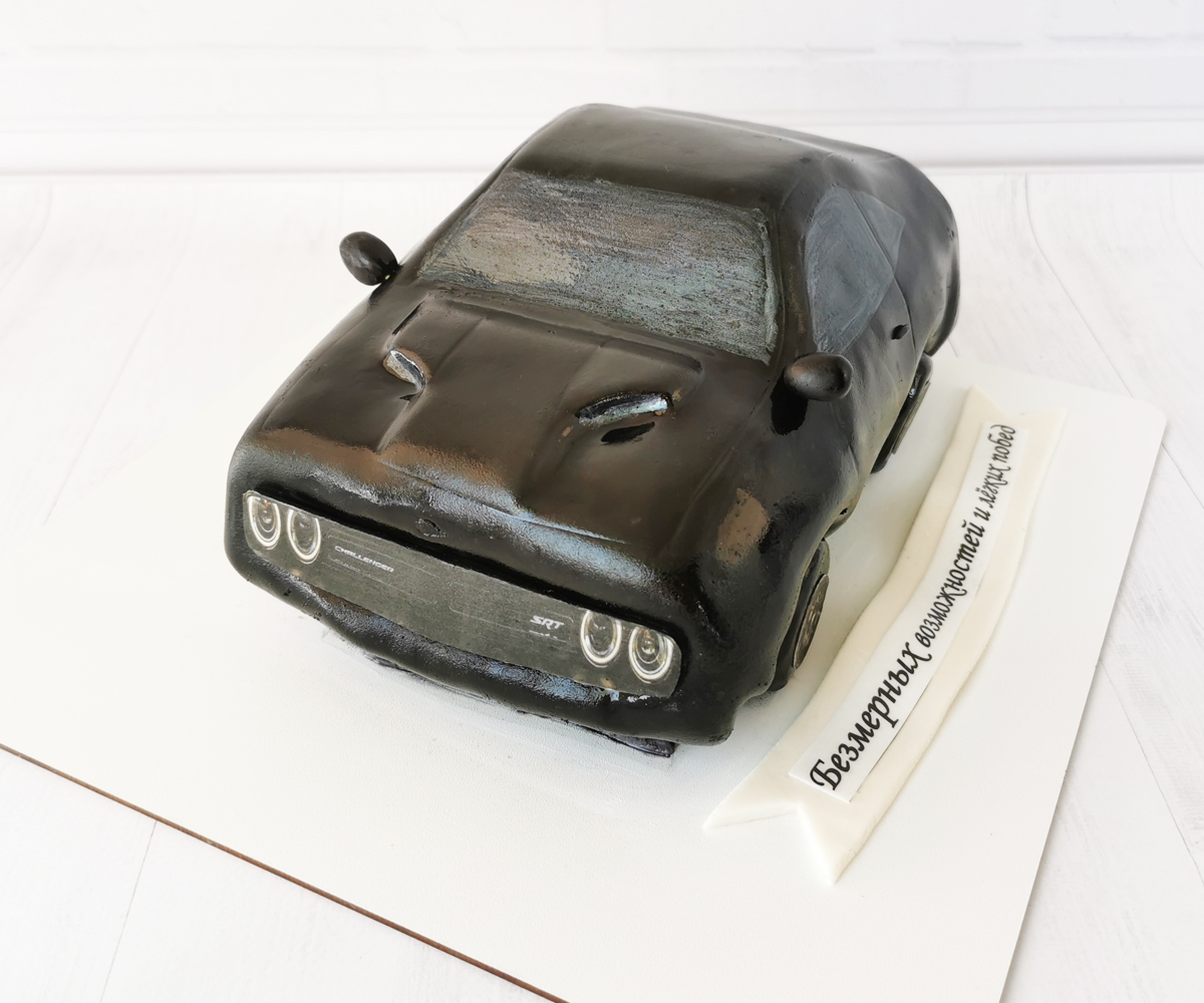 Торт машина  «Dodge Challenger»