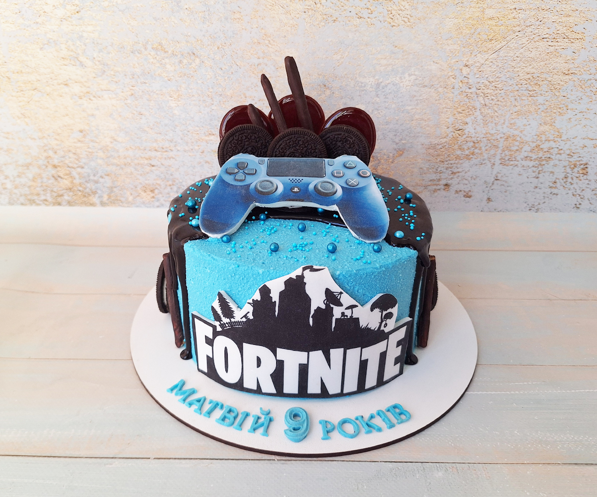 Торт Fortnite (Фортнайт) №2