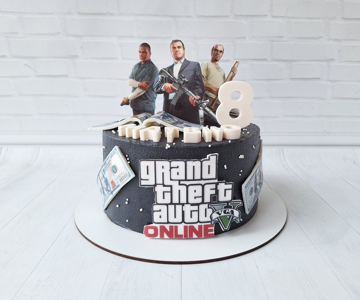Торт «GTA 5»