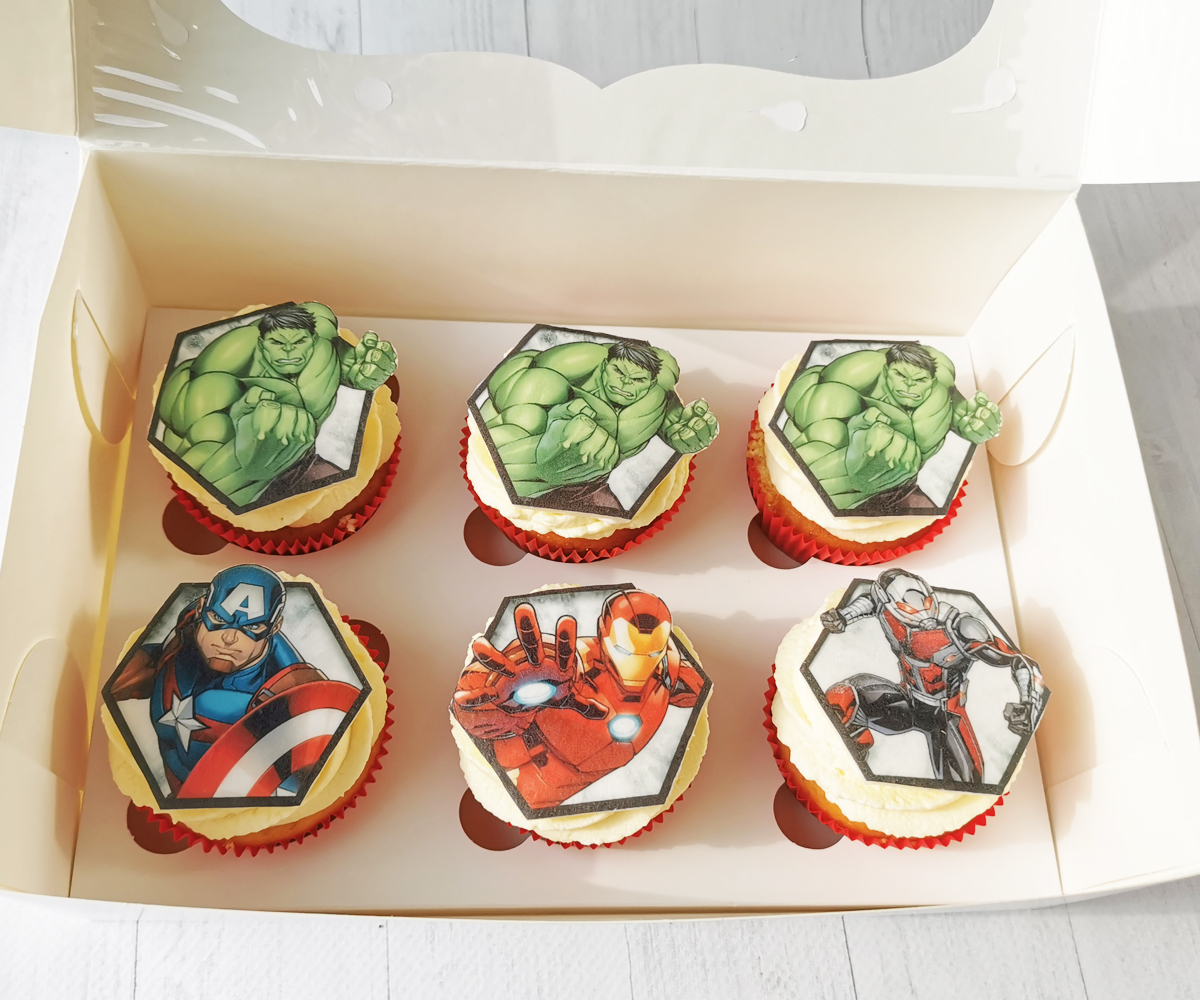  Капкейки "Супер герои-Marvel "
