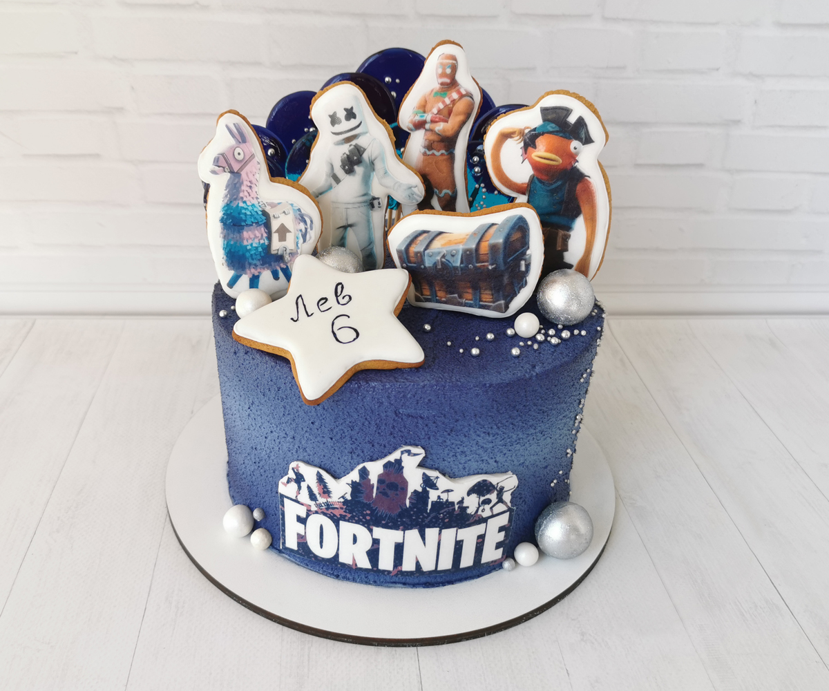 Торт Fortnite (Фортнайт) №3