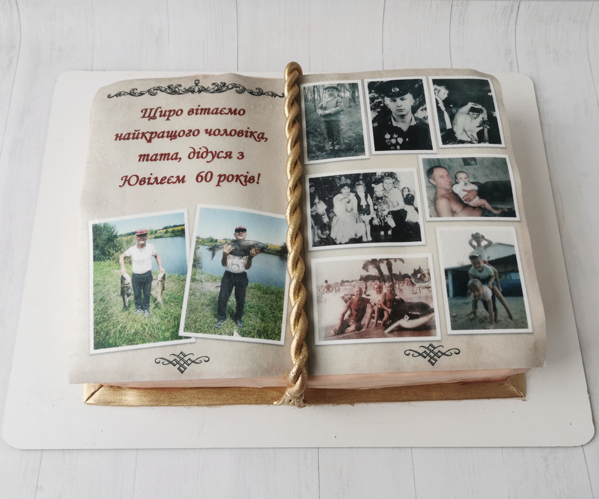 3D Торт "Фотоальбом"
