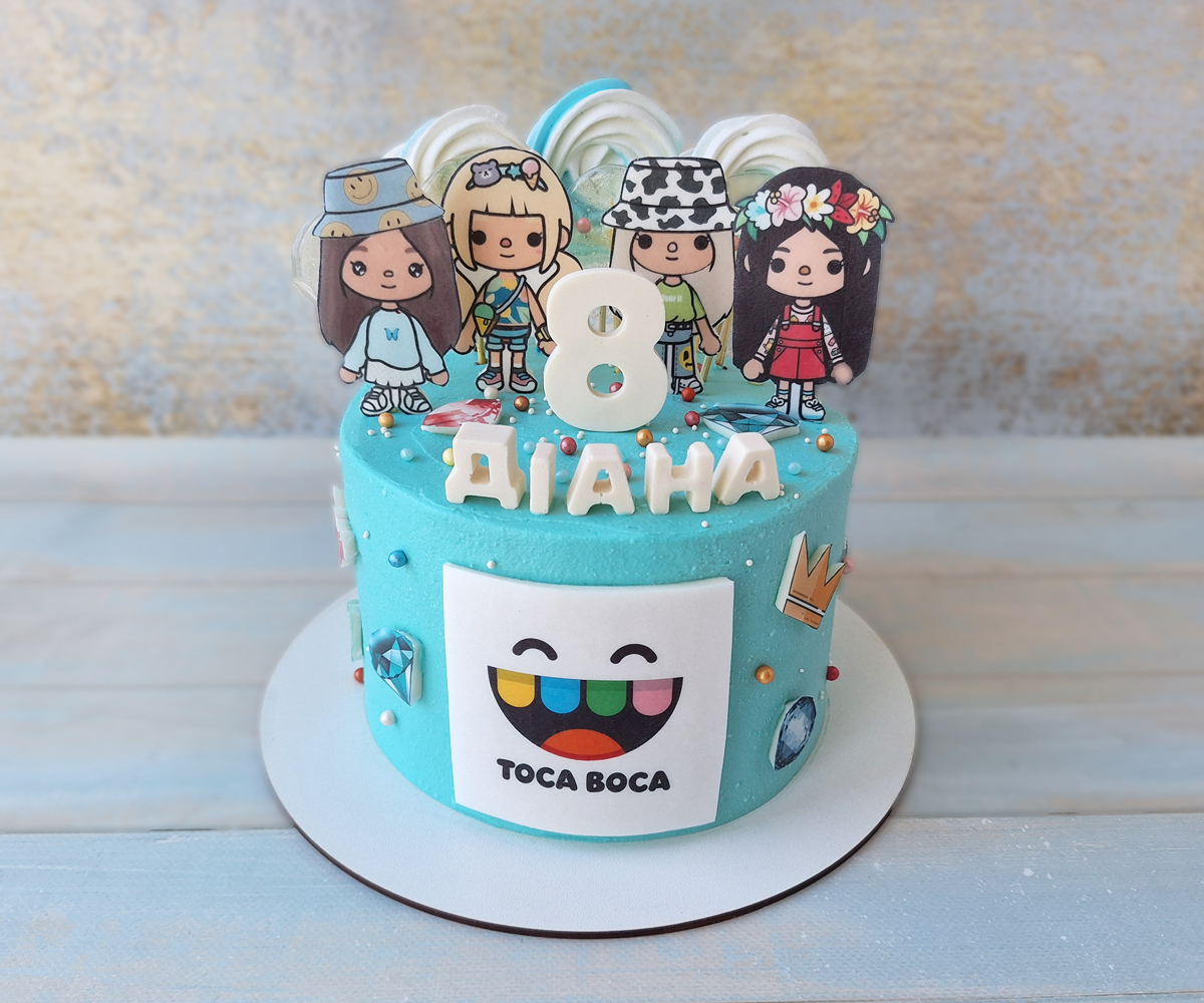 Торт "Тока Бока" (Toca Boca)