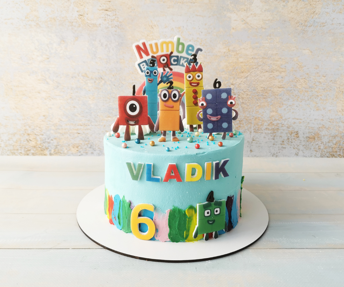 Торт Намберблокс (Numberblocks)