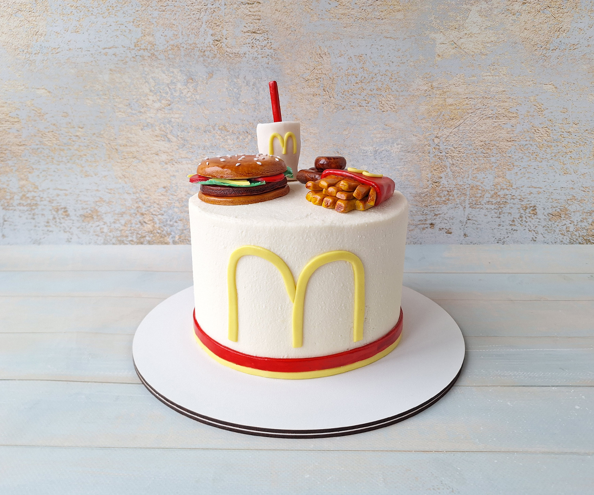 Торт "Фасдфуд - Макдональдс (McDonald's)"