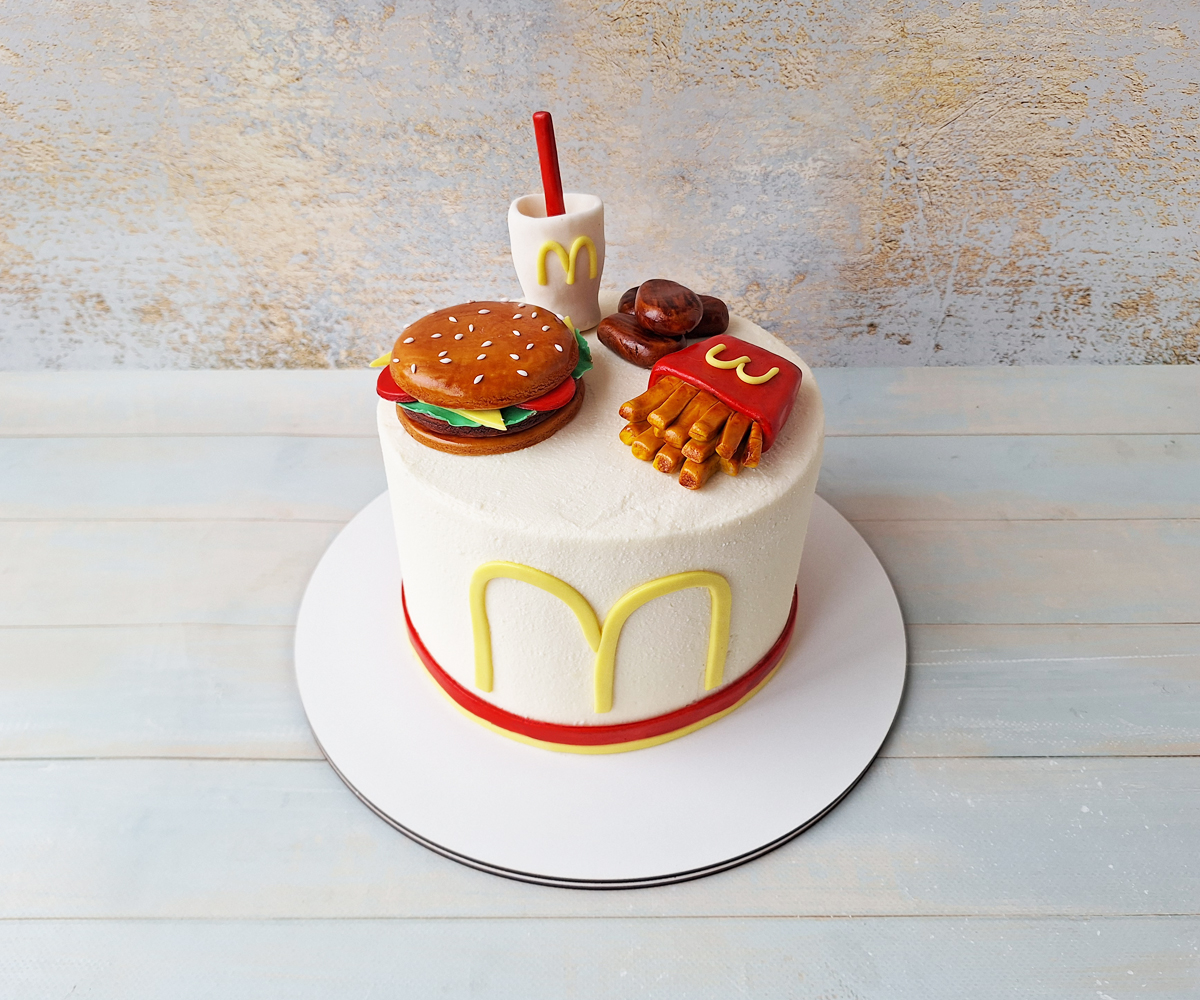 Торт "Фасдфуд - Макдональдс (McDonald's)"
